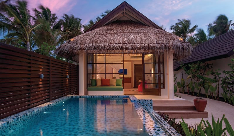 OBLU SELECT at Sangeli-Deluxe Beach Pool Villa Night view_14146